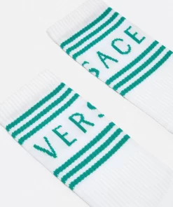 New 90S Vintage Logo-Socken Herren Socken