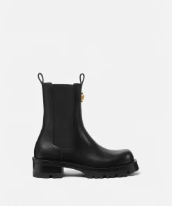 Hot Alia Chelsea-Boots Aus Leder Damen Stiefel