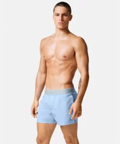 Best Badeshorts Mit Greca-Bordure Herren Strandkleidung