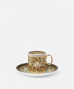 Cheap Barocco Mosaic-Espressotasse Mit Untertasse Kaffee & Tee