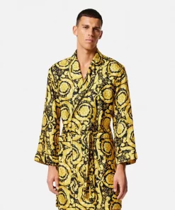 Cheap Barocco SeidenBademäntel Herren Loungewear