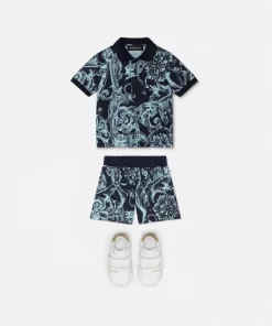 Sale Barocco Stencil Baby Sweatshorts Kinder Bekleidung