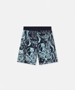 Outlet Barocco Stencil Kids Sweatshorts Kinder Bekleidung