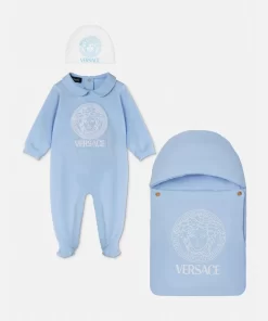 Best Bestickter Medusa Baby Schlafanzug Kinder Kleidung