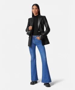 Best Blazer Aus Leder Damen Anzüge