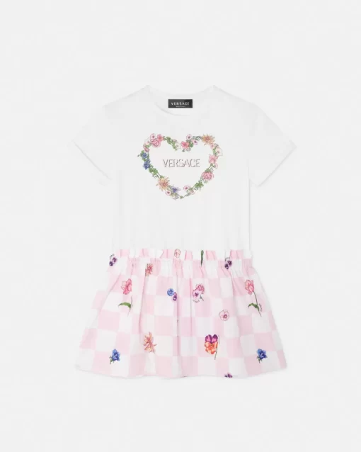 Hot Blossom Kids T-Shirt-Kleid Kinder Bekleidung