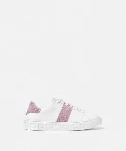 Cheap Crystal Greca Sneaker Damen Sneakers