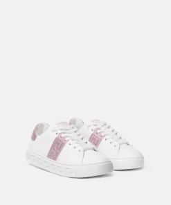 Cheap Crystal Greca Sneaker Damen Sneakers