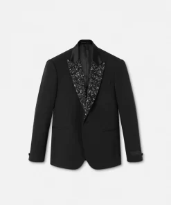 Clearance Einreihiger Blazer Mit Kristallverzierung Herren Blazer & Anzüge