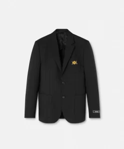 Sale Einreihiger Medusa Biggie Blazer Herren Blazer & Anzüge