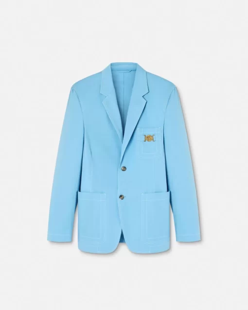 Cheap Einreihiger Medusa Biggie Blazer Herren Blazer & Anzüge