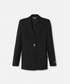 Discount Einreihiger Allover Blazer Damen Anzüge