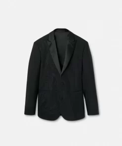 Fashion Formaler Blazer Mit Barocco-Stickerei Herren Blazer & Anzüge