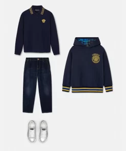 Clearance Greca Kids Polohemd Mit Stickerei Kinder Bekleidung