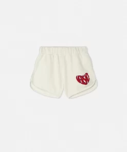 Online Heart Logo Kids Sweatshorts Kinder Bekleidung