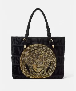 Discount Icon Tote Bag Aus Frottee Mit Kristall Reisen