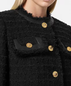 Store Jacke Aus Boucle-Tweed Damen Anzüge