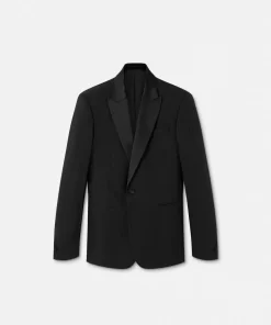 New Jacquard-Blazer Mit Kroko-Effekt Herren Blazer & Anzüge