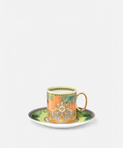 Cheap Jungle Animalier-Kaffeetasse Mit Untertasse Kaffee & Tee