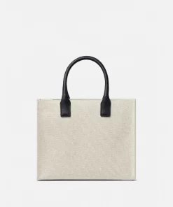 Shop Kleine La Medusa Tote Bag Aus Canvas Damen Schultertaschen & Umhängetaschen