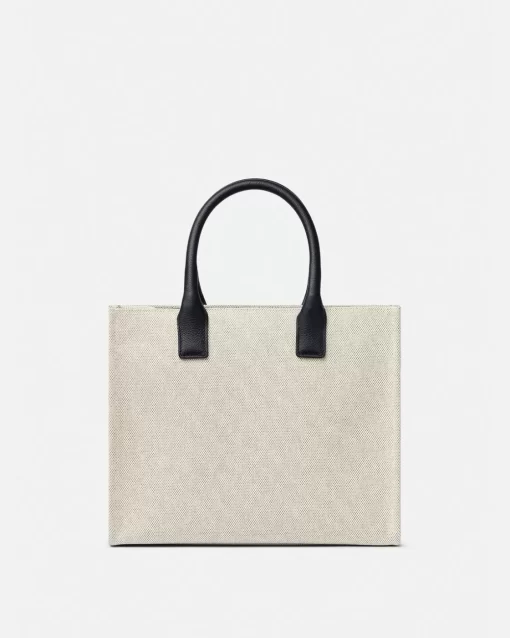 Shop Kleine La Medusa Tote Bag Aus Canvas Damen Schultertaschen & Umhängetaschen