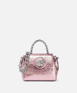 Discount Kleine Metallic La Medusa Handtasche Damen Henkeltaschen