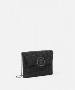 Best Kristallbesetze La Medusa Envelope Clutch Damen Mini-Taschen & Clutches