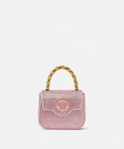 Clearance Kristallbesetzte La Medusa Minibag Damen Mini-Taschen & Clutches