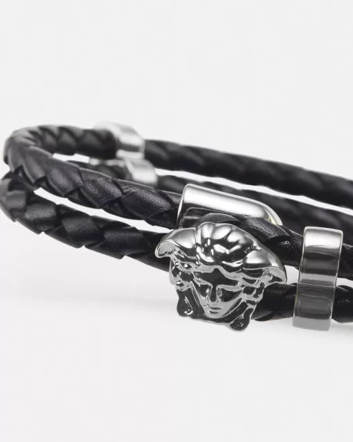 Online La Medusa Armband Aus Leder Herren Armbander