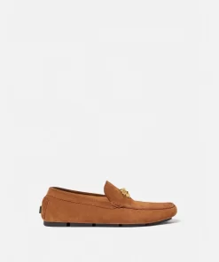 Best Sale La Medusa Loafer Aus Wildleder Herren Mokassins