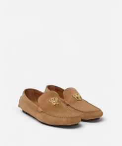 Store La Medusa Loafer Aus Wildleder Herren Mokassins