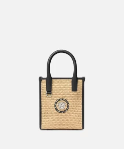 Sale La Medusa Mini-Tote Bag Mit Nieten Damen Mini-Taschen & Clutches