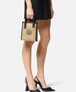 Sale La Medusa Mini-Tote Bag Mit Nieten Damen Mini-Taschen & Clutches