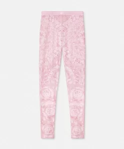 Outlet Leggings Im Barocco-Print Damen Hosen & Shorts