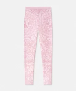 Outlet Leggings Im Barocco-Print Damen Hosen & Shorts