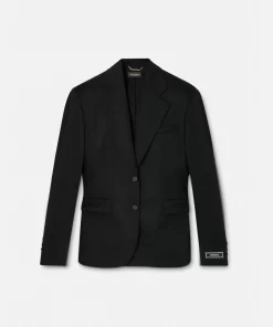 Best Logo-Wollblazer Damen Blazer