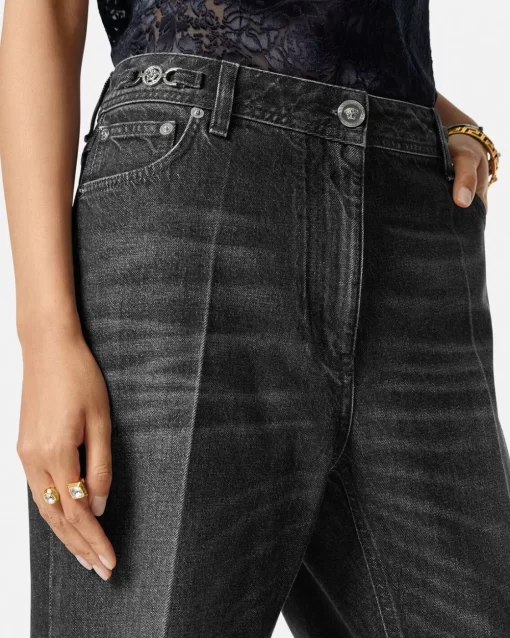 Clearance Masgeschneiderte Jeans Mit Normaler Passform Damen Denim