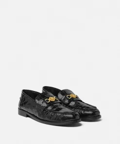 Flash Sale Medusa '95 Loafer In Kroko-Optik Herren Loafer & Slipper