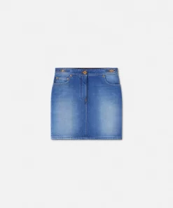 Hot Medusa '95 Minirock Aus Denim Damen Denim