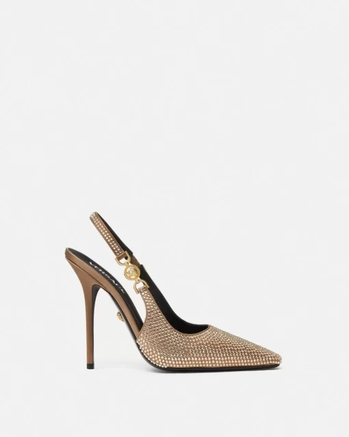 Cheap Medusa '95 Slingback-Pumps Mit Kristallen Damen Pumps