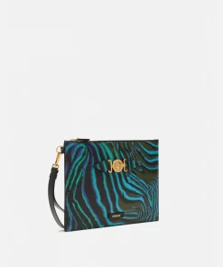 Hot Medusa Biggie Pouch Mit Tiger-Print Herren Etuis