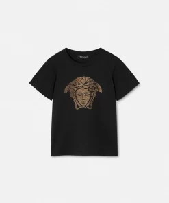 Hot Medusa Kids T-Shirt Mit Kristallen Kinder Bekleidung