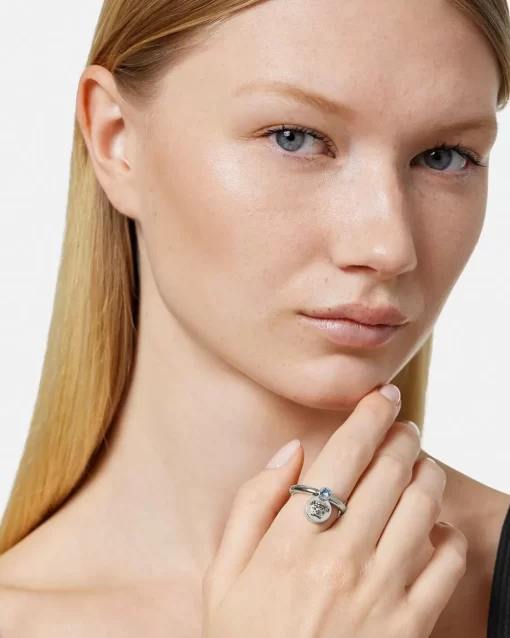 Flash Sale Medusa Ring Mit Kristallverzierung Damen Ringe