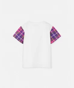 Online Medusa Tartan Kids T-Shirt Kinder Bekleidung