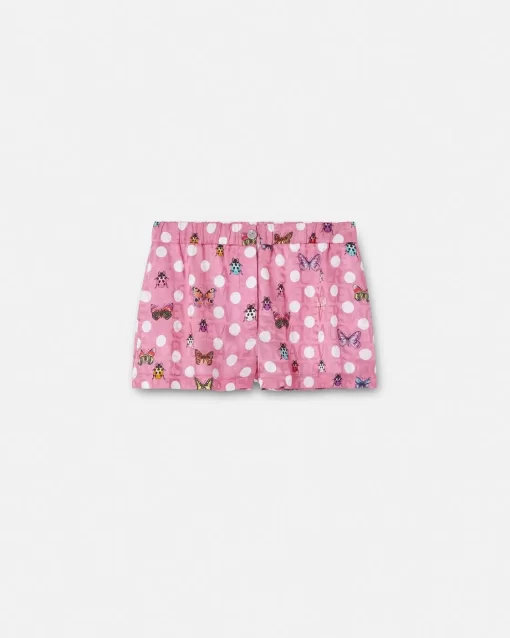 Shop Schmetterlingsshorts Aus Seidenmischung Damen Hosen & Shorts