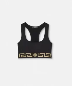 Clearance Sport Bh Mit Greca-Bordure Damen Sport- Und Yoga-Bekleidung