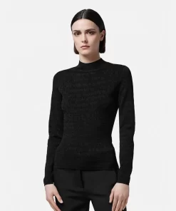 Shop Strickpullover In Kroko-Optik Damen Strick