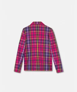 Online Tartan Kids Medusa Blazer Kinder Bekleidung