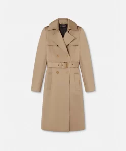 New Trenchcoat Aus Gabardine Damen Jacken & Mäntel