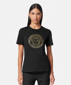 Cheap T-Shirt Mit Medusa-Motiv Damen T-Shirts & Sweatshirts